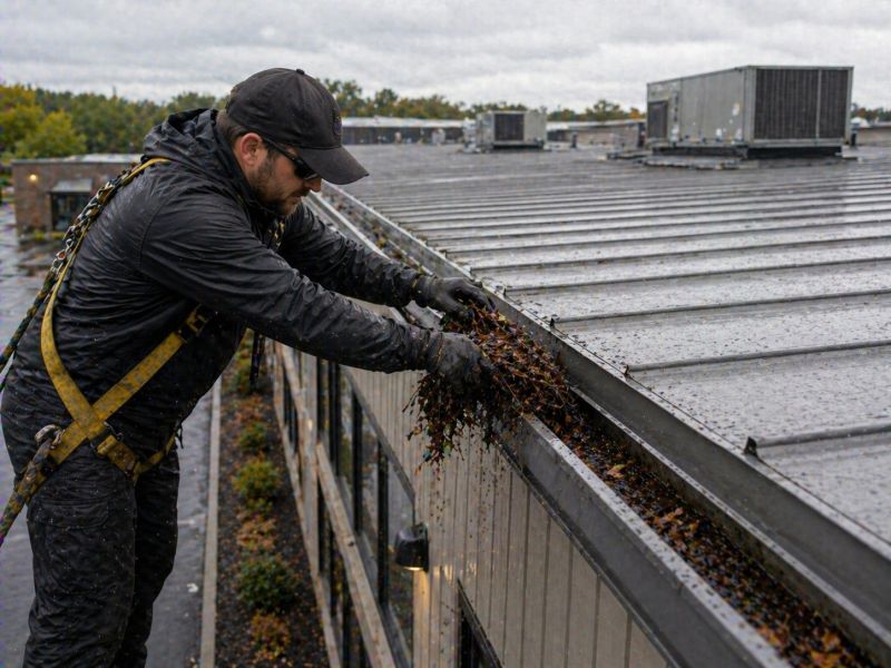 Commercial Gutter Cleaning in Mcdonough, GA