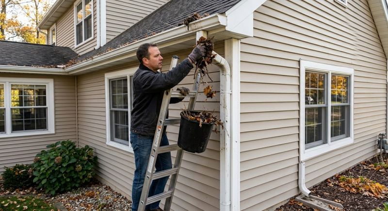 Gutter Blockage Removal in Baltimore, MD